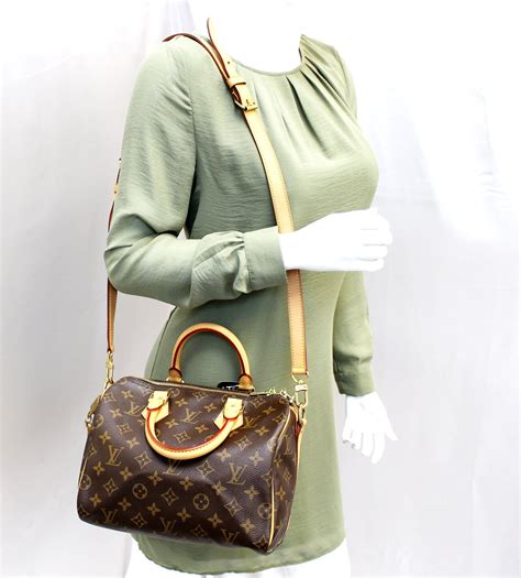 louis vuitton monogram speedy bandouliere 25|lv speedy 30 with strap.